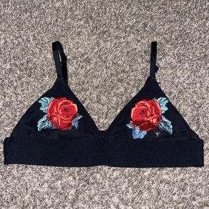 PINK rose bralette